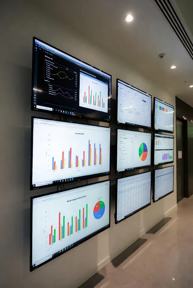 Digital signage W2 Signal em operação em unidade de cliente